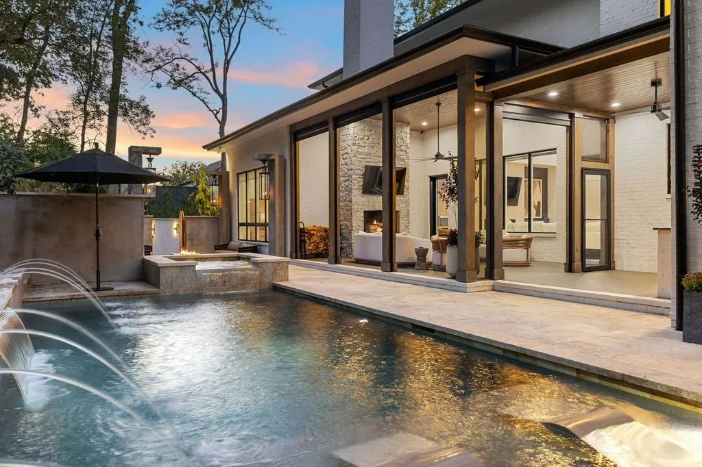 Magnificent Tennessee Estate at 1323 Harding Pl Merges Design Sophistication and Advanced Technology for 5.5 Million 23