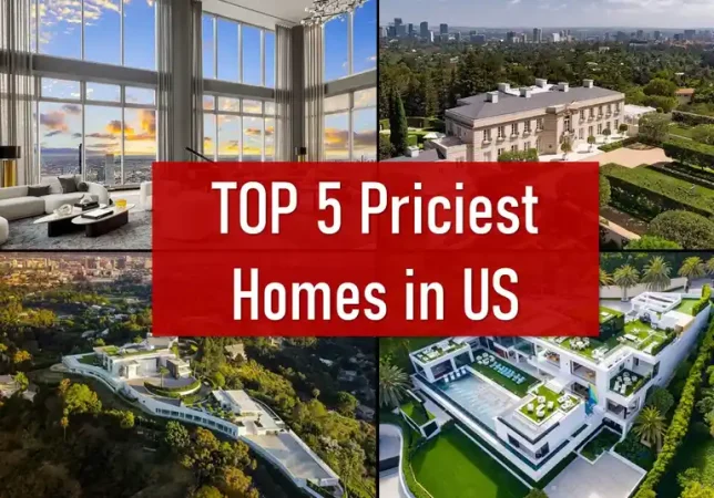 Most Expensive Houses in the US (2025): Inside the Top 5 Luxury Home Sales Ever Recorded