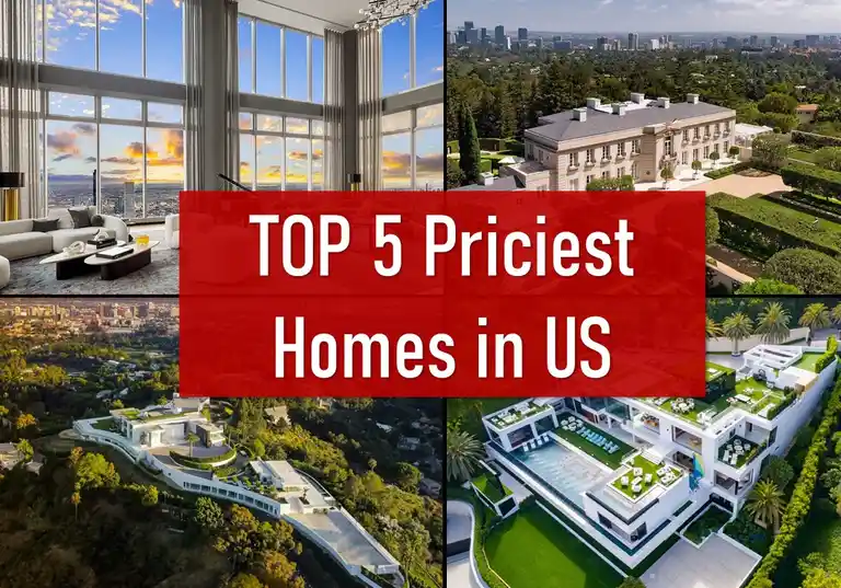 Most Expensive Houses in the US (2025): Inside the Top 5 Luxury Home Sales Ever Recorded