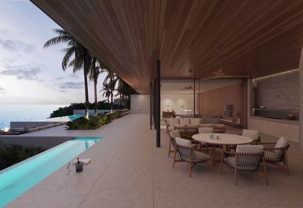 Niva 6 House by Strom Architects A Sculptural Dialogue Between Architecture and Ocean in Turks and Caicos 7