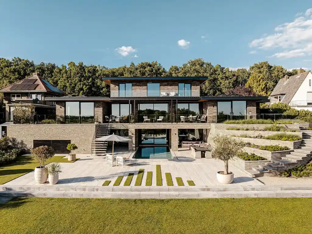 River Residence by HMVD Architecten Embraces the Rhythm of the Rhine Region 3