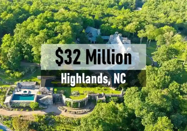 Mountain Majesty: Sagee Manor, The Most Expensive House in North Carolina, Listed for Sale ($32M)