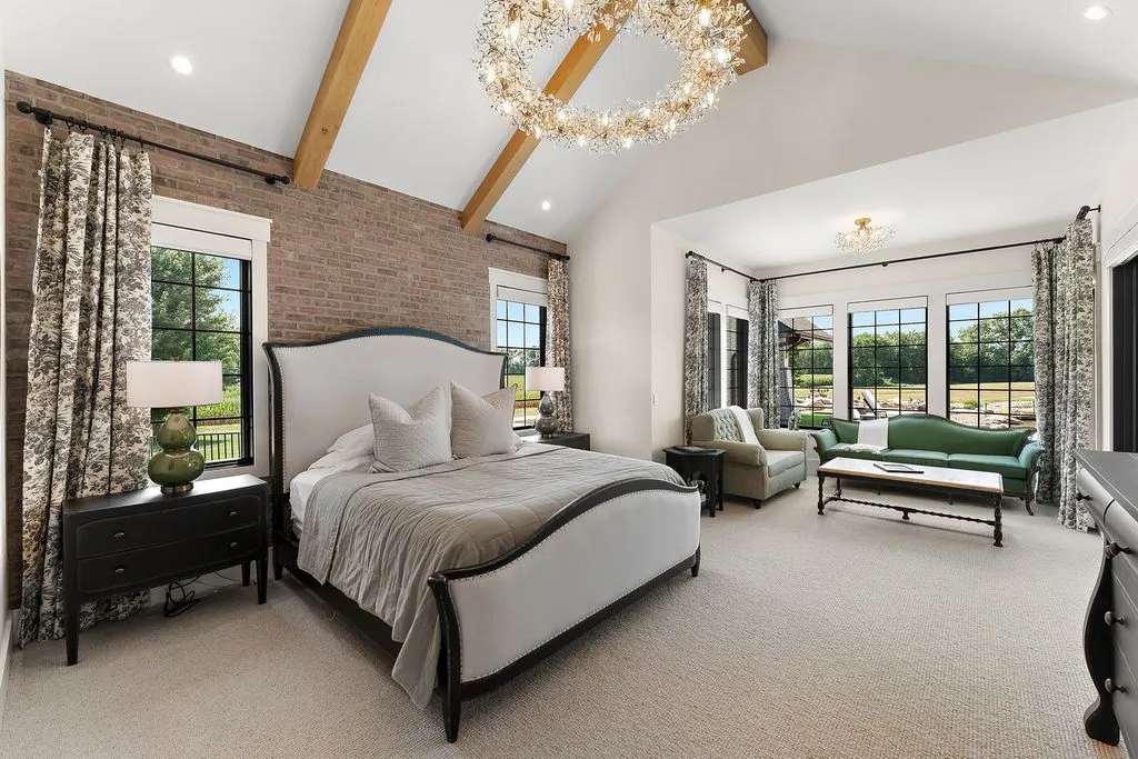 Spectacular 143 Acre Estate at 17420 US Highway 20 in Indiana Offers Sophisticated Luxury and Serene Country Living 11