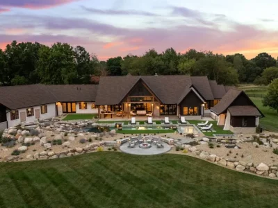 Spectacular 143 Acre Estate at 17420 US Highway 20 in Indiana Offers Sophisticated Luxury and Serene Country Living 2