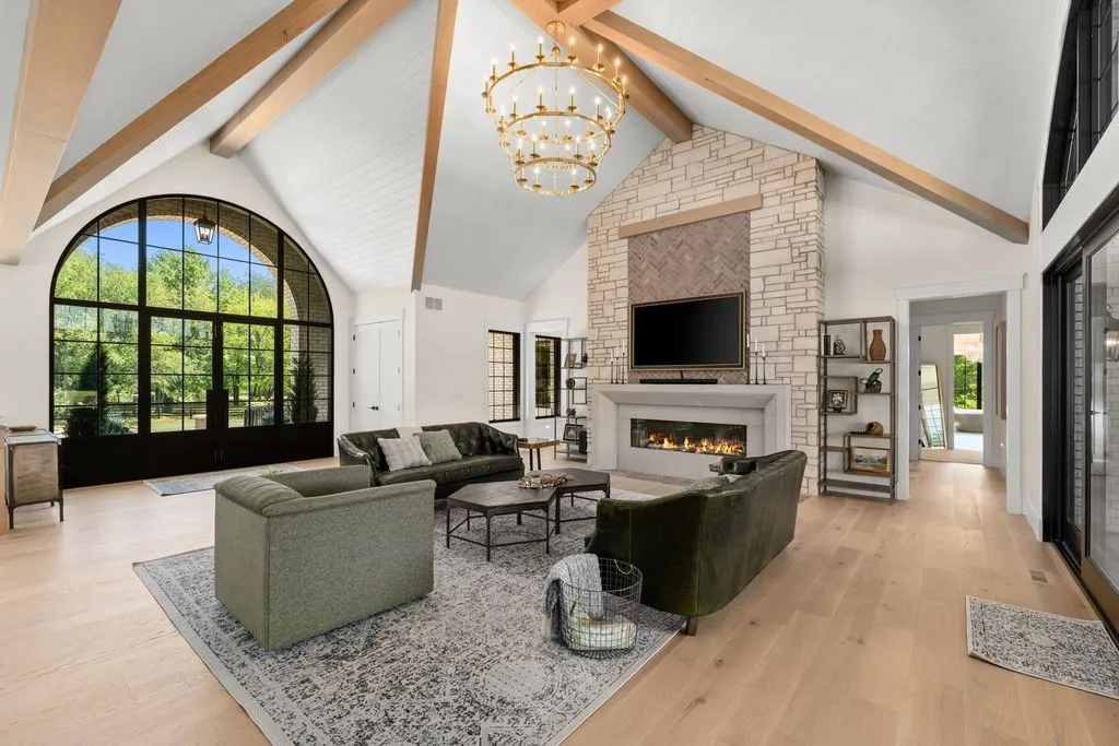 Spectacular 143 Acre Estate at 17420 US Highway 20 in Indiana Offers Sophisticated Luxury and Serene Country Living 6