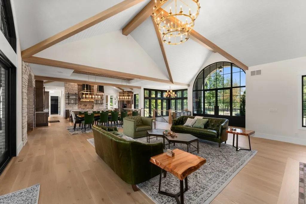 Spectacular 143 Acre Estate at 17420 US Highway 20 in Indiana Offers Sophisticated Luxury and Serene Country Living 7