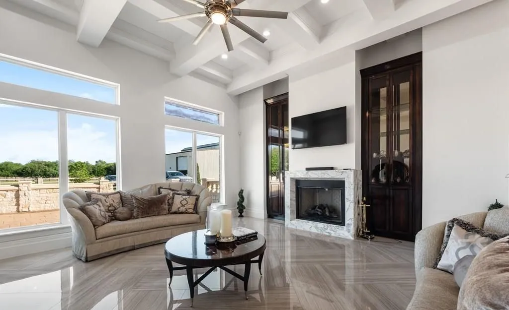 Spectacular Chateau DMont at 16157 Mayfield Rd Redefines Texas Luxury Living at 4.9 Million 12