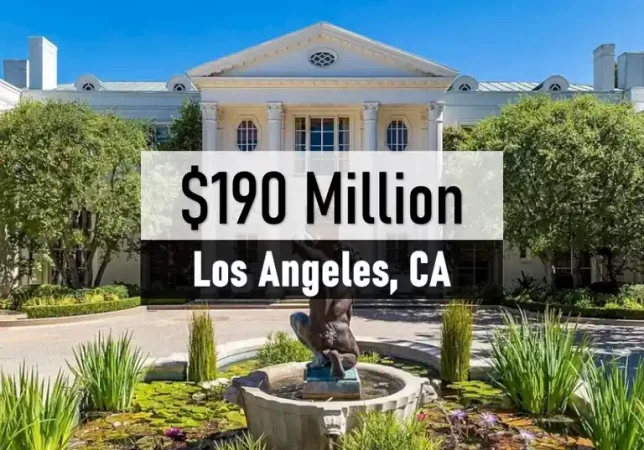 The Most Expensive Mansion in California for Sale in October 2025