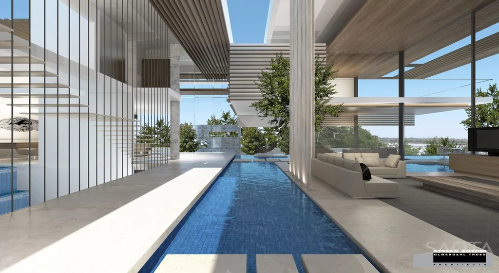 Villa A by SAOTA A Seamless Fusion of Luxury Light and Landscape 10