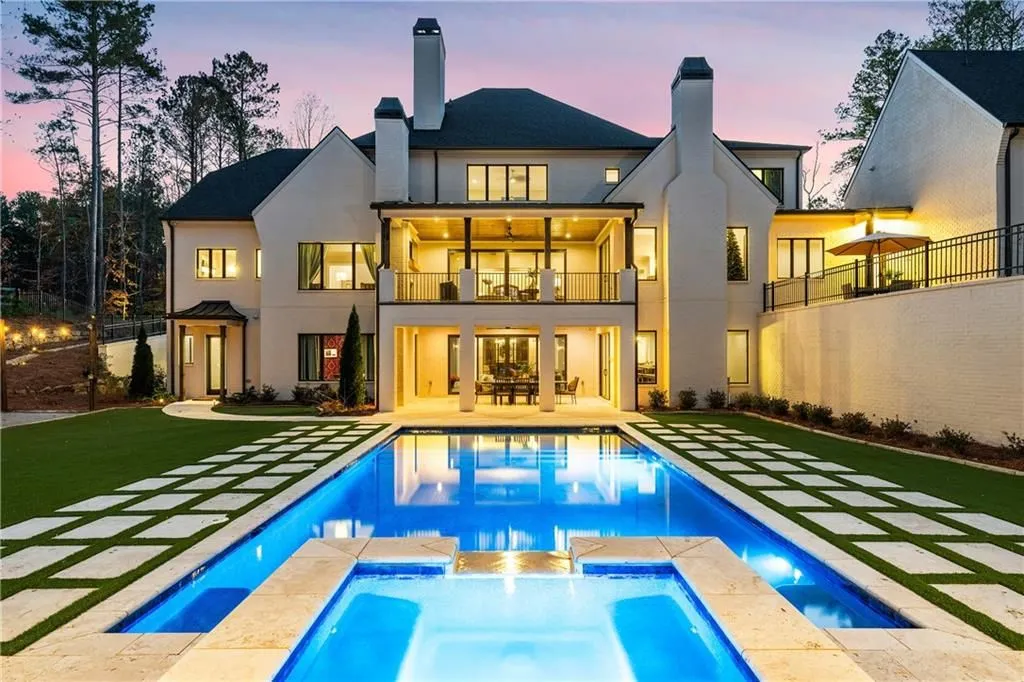 Georgia’s Remarkable Resort-Style Estate Where Timeless Design Meets Modern Luxury for $4.95 Million 28 1002 Overlook Ter LOT 0 A Spectacular Georgia Estate Where Timeless Design and Modern Luxury Converge 22