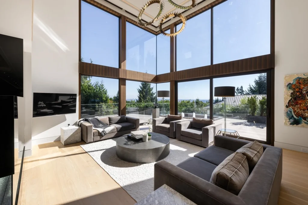 A West Vancouver Masterpiece with Sweeping City & Ocean Views Lists for C$16.8 Million 6 1050 King Georges Way Exquisite West Vancouver Estate with Sweeping City Ocean Views Asking C16.8 Million 2