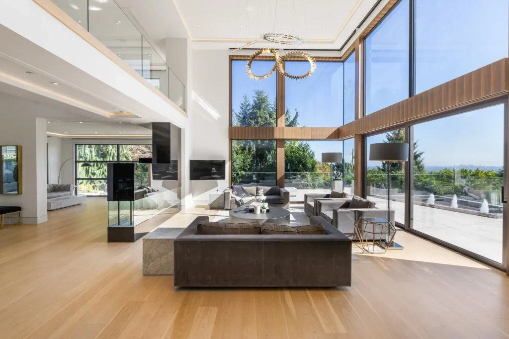 A West Vancouver Masterpiece with Sweeping City & Ocean Views Lists for C$16.8 Million 7 1050 King Georges Way Exquisite West Vancouver Estate with Sweeping City Ocean Views Asking C16.8 Million 3