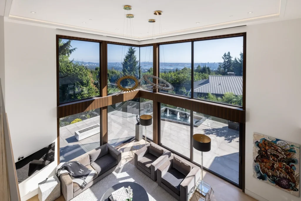 A West Vancouver Masterpiece with Sweeping City & Ocean Views Lists for C$16.8 Million 9 1050 King Georges Way Exquisite West Vancouver Estate with Sweeping City Ocean Views Asking C16.8 Million 5