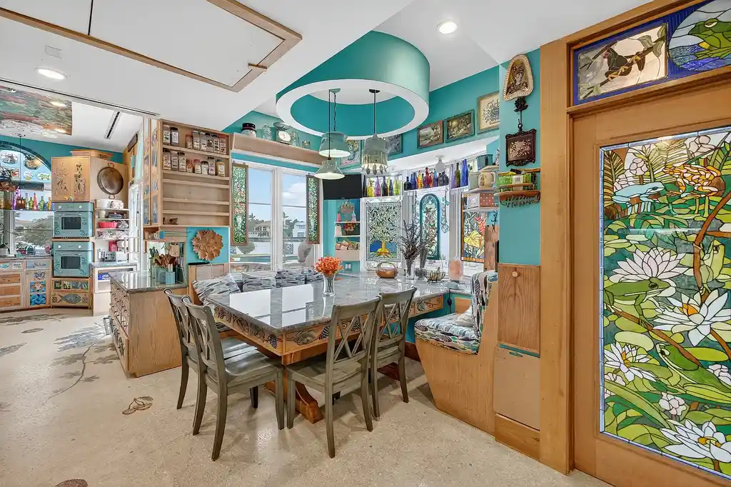 Exquisite $22.3 Million Waterfront Point-Lot Estate in Boca Raton Offers Grand Coastal Living 13 1201 Marble Way Boca Raton waterfront estate with French-inspired architecture, private pools, and expansive Intracoastal views.