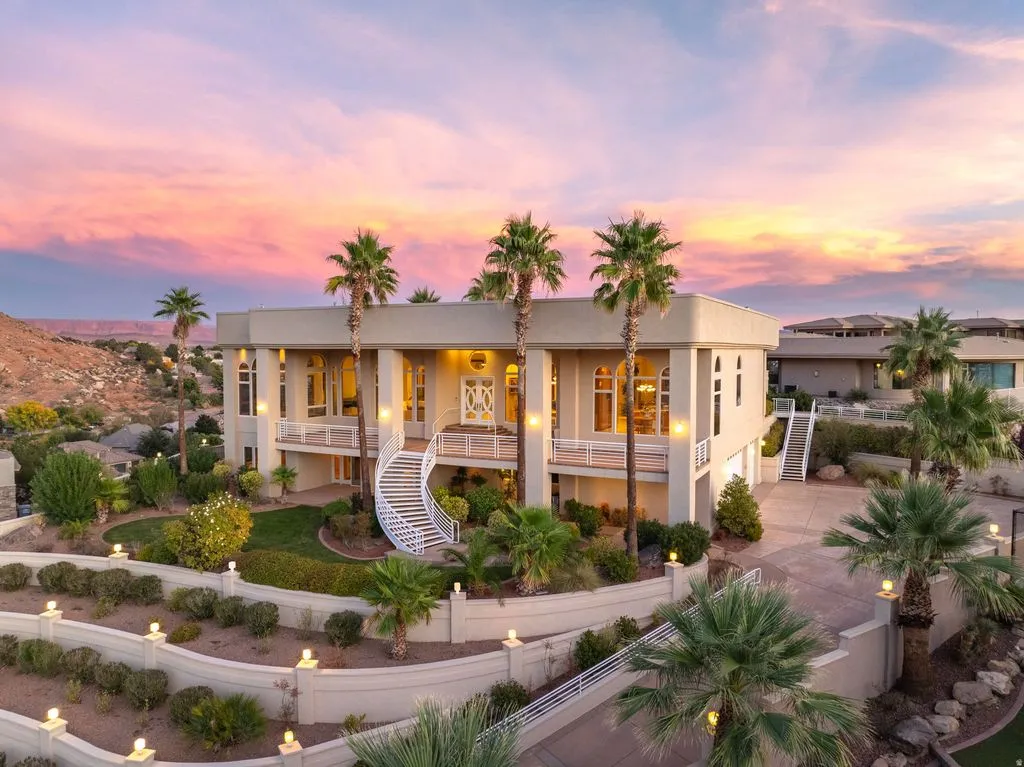 1448 E 2190 South Cir Breathtaking Custom Utah Estate with Panoramic Mountain Temple City Views 3