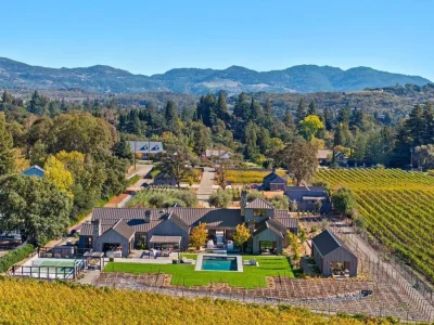 1590 McKinley Road Breathtaking Contemporary Napa Valley Compound Transforming Modern Wine Country Living 1