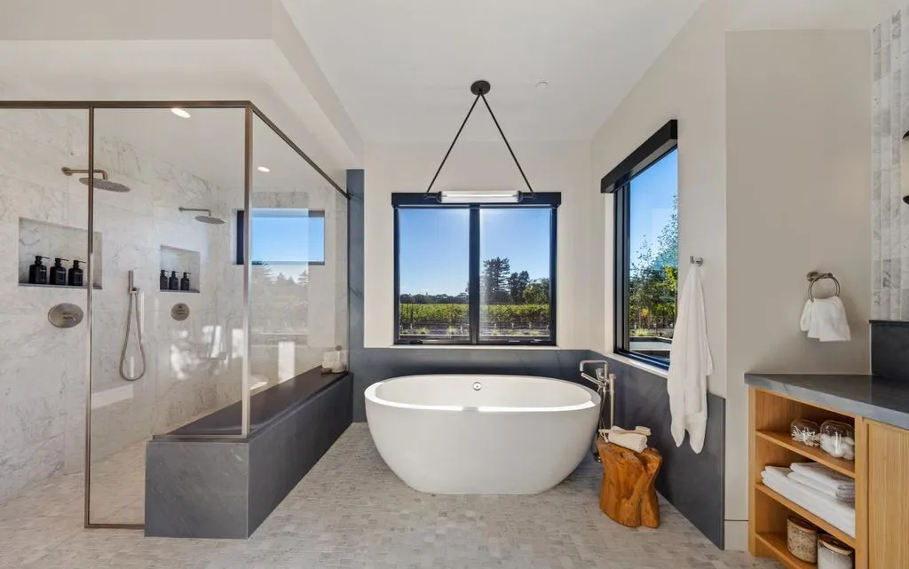 1590 McKinley Road Breathtaking Contemporary Napa Valley Compound Transforming Modern Wine Country Living 18