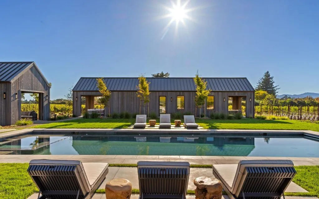1590 McKinley Road Breathtaking Contemporary Napa Valley Compound Transforming Modern Wine Country Living 2