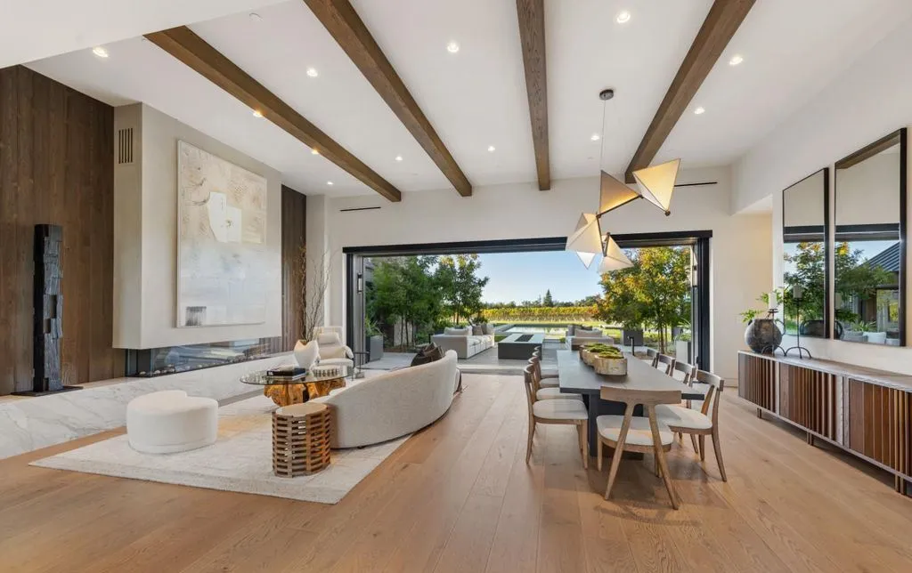 1590 McKinley Road Breathtaking Contemporary Napa Valley Compound Transforming Modern Wine Country Living 6