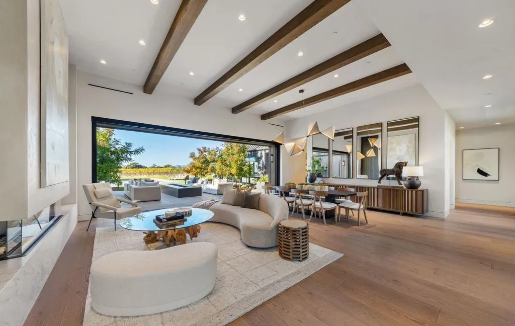 1590 McKinley Road Breathtaking Contemporary Napa Valley Compound Transforming Modern Wine Country Living 7