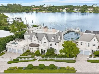 $29.5 Million Estate in Jupiter, Timeless European Waterfront Luxury with Heated Pool and Private Dock 1 17667 SE Federal Highway Jupiter FL 29.5M Luxury Waterfront Estate with Timeless European Design 1