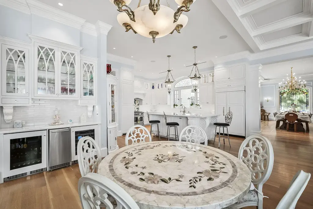 Anglesea Estate at 17667 SE Federal Highway, Jupiter FL, Luxury waterfront home with heated pool, private dock, and elevated Intracoastal views