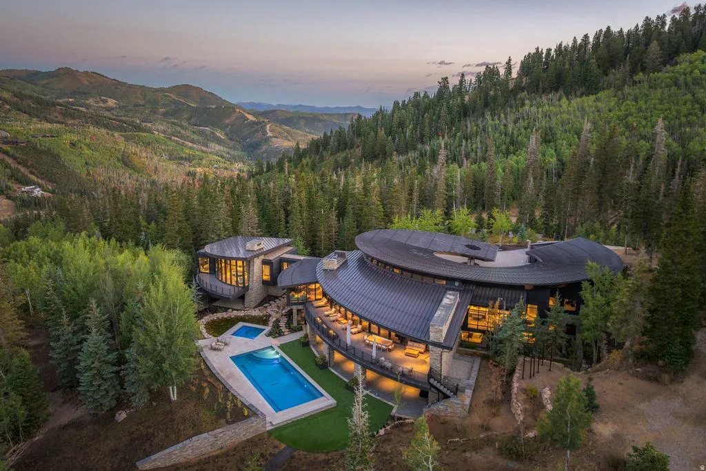 217 White Pine Canyon Rd A Michael Upwall–Designed Utah Landmark of Extraordinary Vision and 30 Million Elegance 1