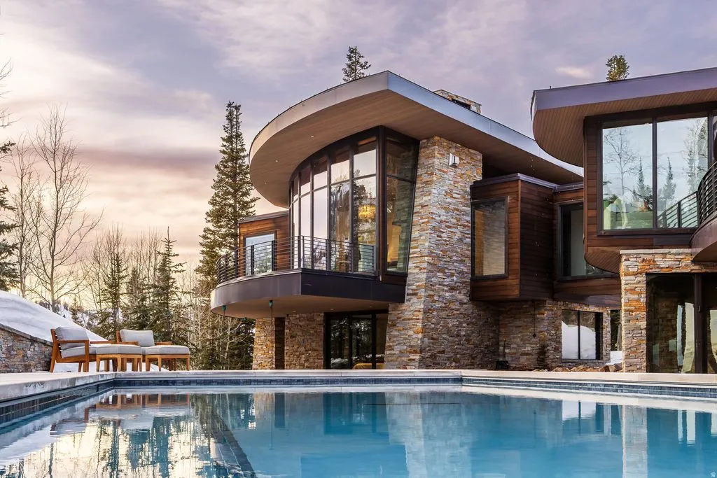 217 White Pine Canyon Rd A Michael Upwall–Designed Utah Landmark of Extraordinary Vision and 30 Million Elegance 12