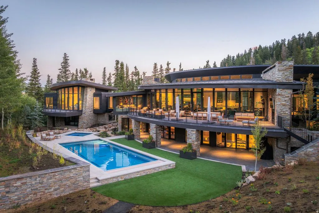 217 White Pine Canyon Rd A Michael Upwall–Designed Utah Landmark of Extraordinary Vision and 30 Million Elegance 14
