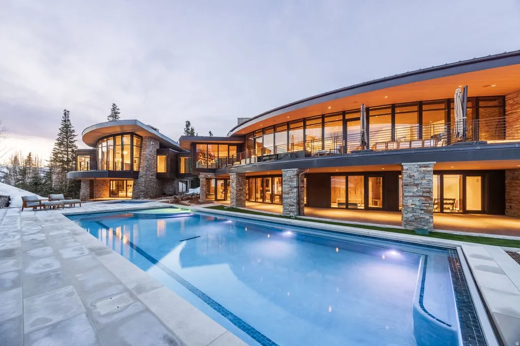 217 White Pine Canyon Rd A Michael Upwall–Designed Utah Landmark of Extraordinary Vision and 30 Million Elegance 2