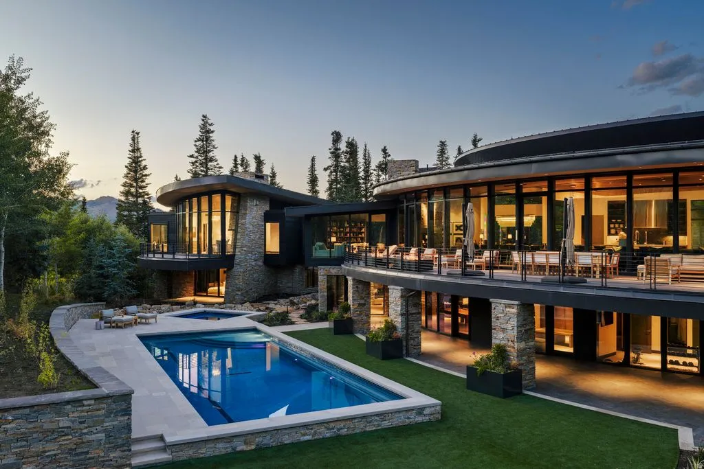 217 White Pine Canyon Rd A Michael Upwall–Designed Utah Landmark of Extraordinary Vision and 30 Million Elegance 34