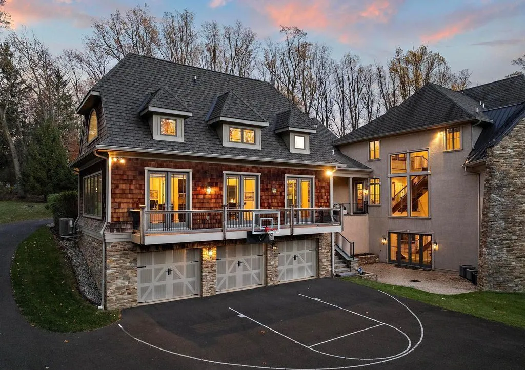 3080 Paper Mill Rd Stunning Pennsylvania Estate Merging Timeless French Normandy Design and Remarkable Efficiency 21