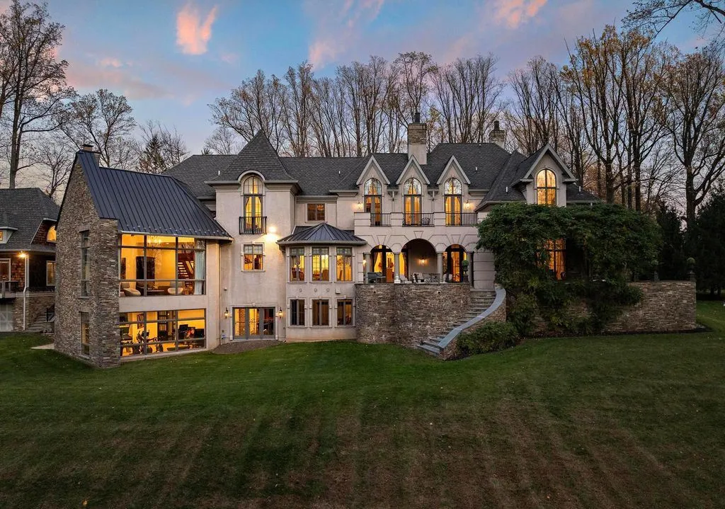 3080 Paper Mill Rd Stunning Pennsylvania Estate Merging Timeless French Normandy Design and Remarkable Efficiency 5