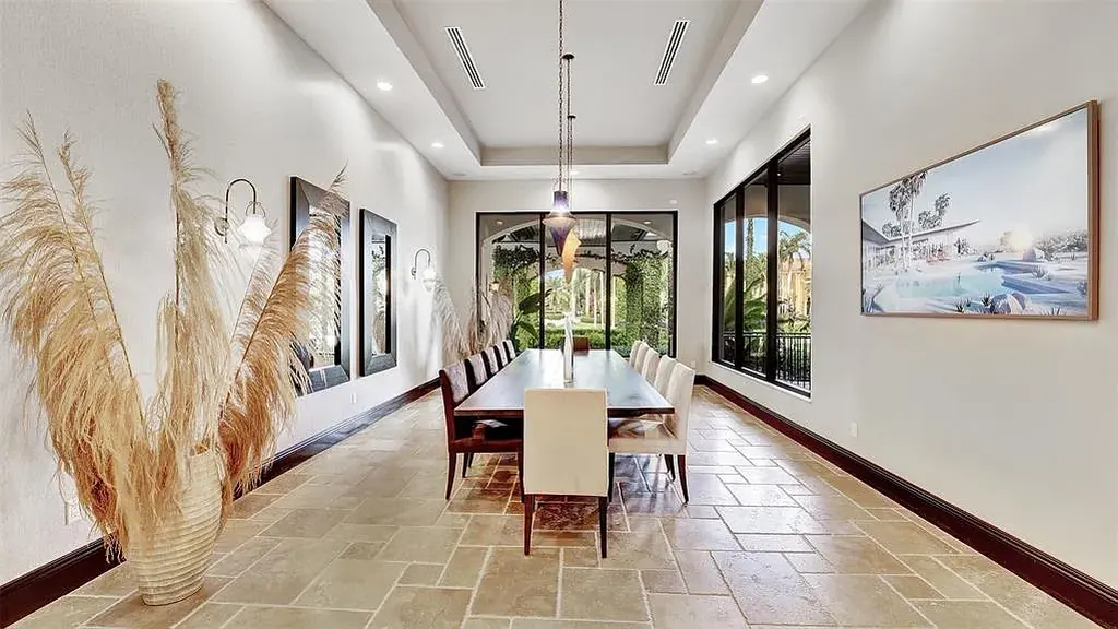 $9.7 Million Spectacular Weston Waterfront Estate with Resort-Style Amenities and Panoramic Lake Views 9 3530 Windmill Ranch Rd Weston $9.7M luxury waterfront estate with 7 bedrooms, 10 bathrooms, resort-style pool, and panoramic lake views