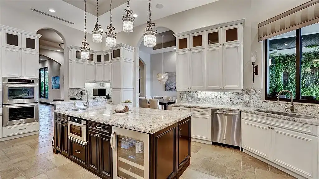 $9.7 Million Spectacular Weston Waterfront Estate with Resort-Style Amenities and Panoramic Lake Views 8 3530 Windmill Ranch Rd Weston $9.7M luxury waterfront estate with 7 bedrooms, 10 bathrooms, resort-style pool, and panoramic lake views