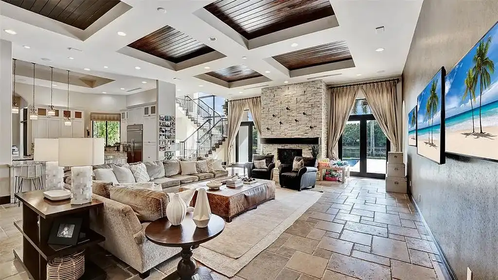 $9.7 Million Spectacular Weston Waterfront Estate with Resort-Style Amenities and Panoramic Lake Views 7 3530 Windmill Ranch Rd Weston $9.7M luxury waterfront estate with 7 bedrooms, 10 bathrooms, resort-style pool, and panoramic lake views