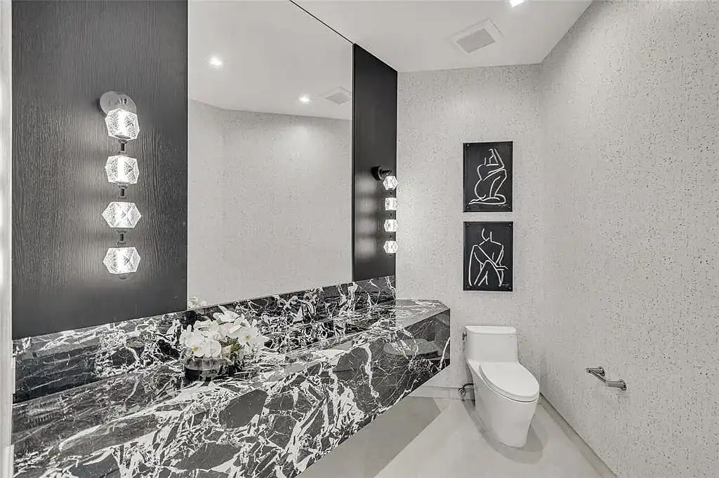 Experience Unmatched Waterfront Luxury in Fort Lauderdale with Private Dock Priced at 24.9 Million 11 Aerial view of 51 Isla Bahia Dr Fort Lauderdale waterfront estate with private dock and lagoon views