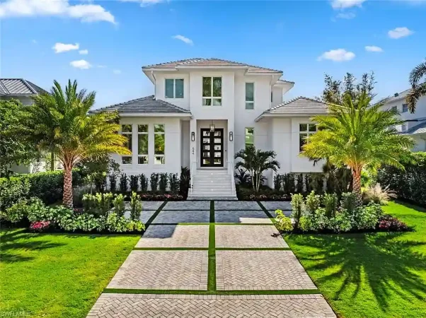 Stunning Coastal-Contemporary Estate in Old Naples Listed at $14 Million
