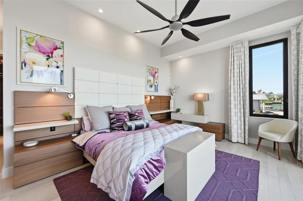 $9.9 Million Spectacular Longboat Key Sarasota Bay Waterfront Estate with Panoramic Views 14 600 Wedge Ln Longboat Key waterfront view overlooking Sarasota Bay and the Ringling Bridge