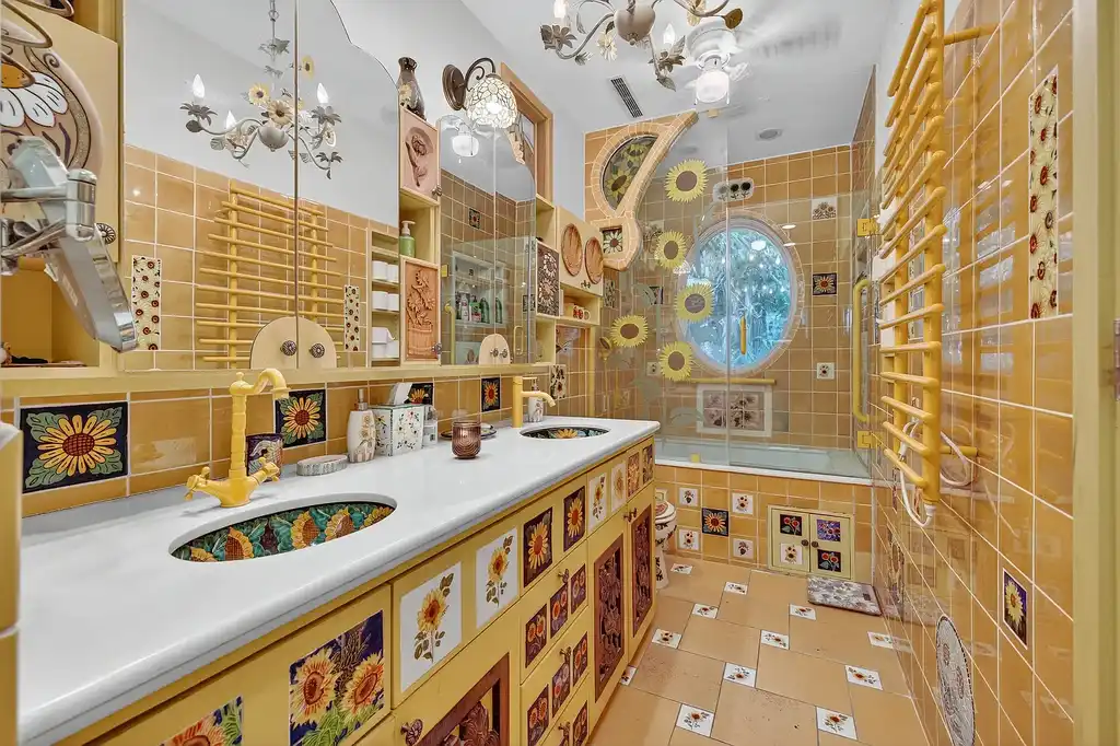 Exquisite $22.3 Million Waterfront Point-Lot Estate in Boca Raton Offers Grand Coastal Living 15 1201 Marble Way Boca Raton waterfront estate with French-inspired architecture, private pools, and expansive Intracoastal views.