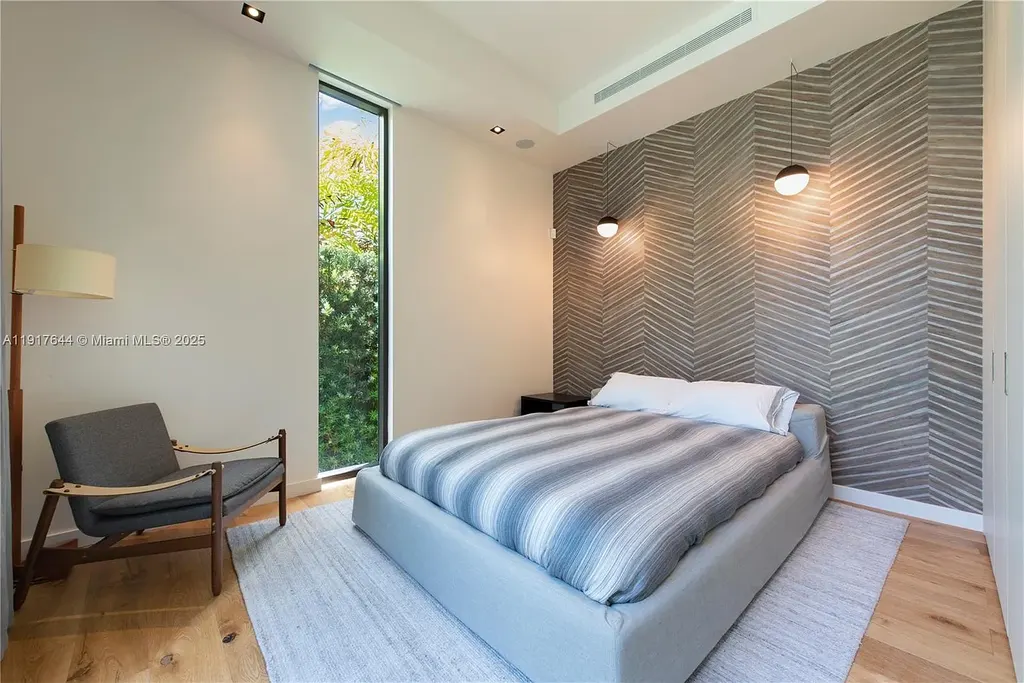 Rooftop pool and wellness terrace at 8055 Noremac Ave Home in Miami Beach for sale