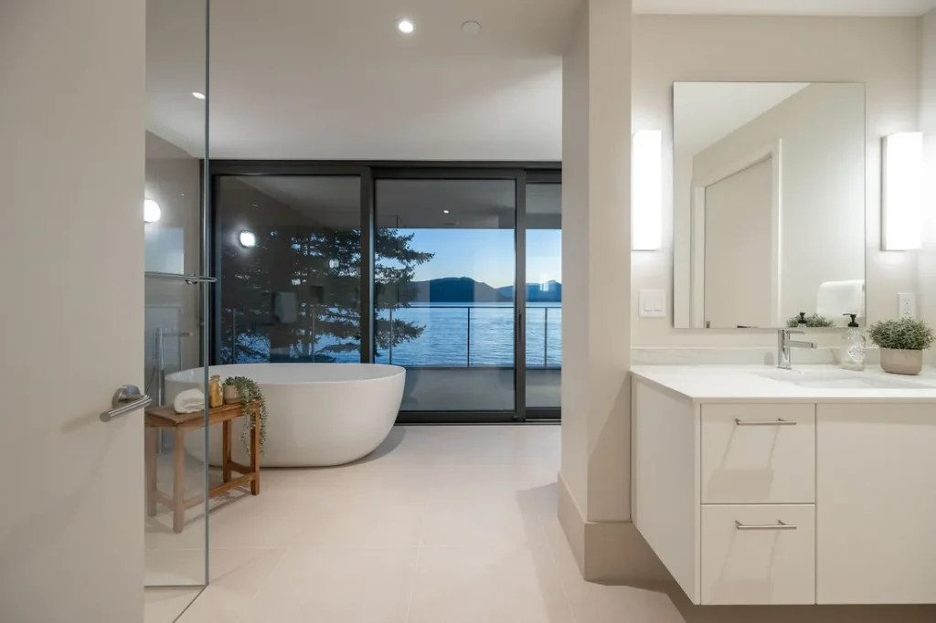 Exceptional Modern Waterfront Estate in West Vancouver, a Flawlessly Crafted Architectural Gem for C$12.25 Million 8 8885 Lawrence Way Breathtaking Modern Waterfront Estate Crafted to Perfection in West Vancouver 4