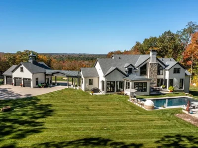 Custom-Built Connecticut Estate Boasting Unparalleled Excellence and Forever Views for $4.5 Million 1 9 Steeple Chase Road Unparalleled Excellence in a Custom Built Connecticut Estate with Forever Views 1