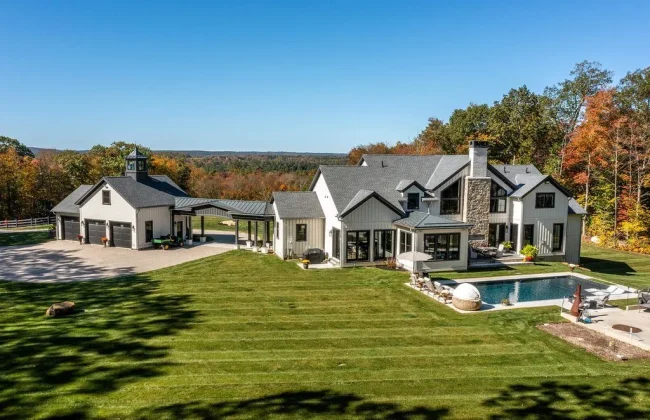 Custom-Built Connecticut Estate Boasting Unparalleled Excellence and Forever Views for $4.5 Million