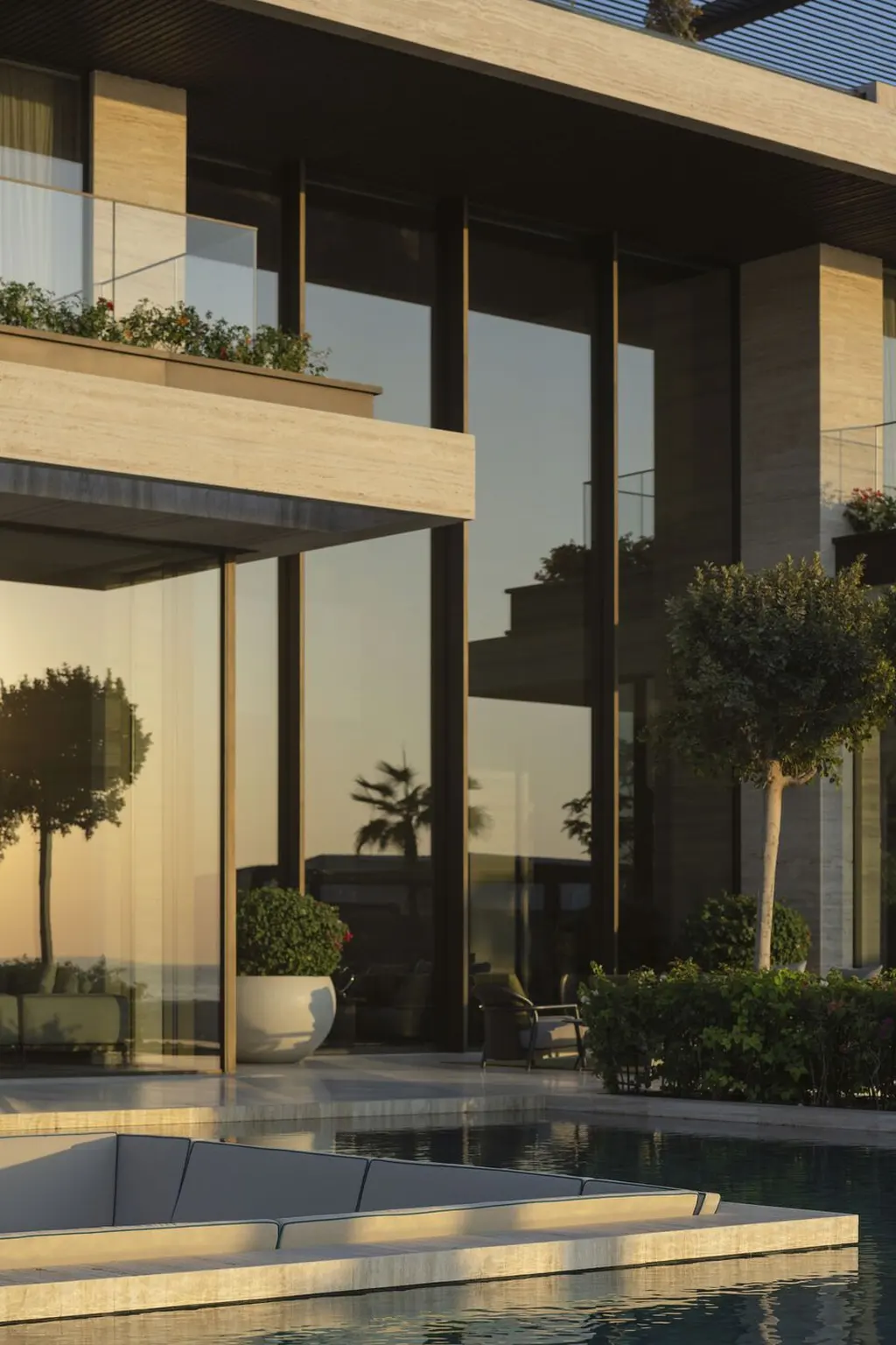 Bay Villa by LW Design Group, A Sculptural Coastal Sanctuary on Jumeirah Bay Island 6 Bay Villa by LW Design Group, A Sculptural Coastal Sanctuary on Jumeirah Bay Island