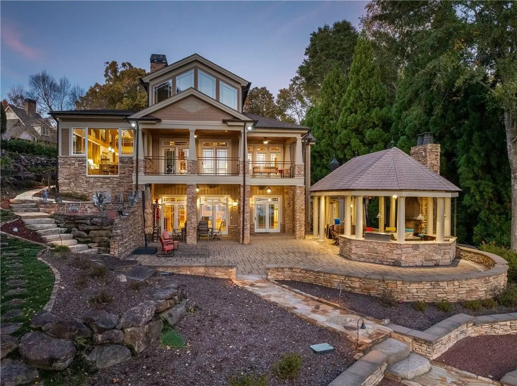 Breathtaking Architectural Gem at 207 Passion Flower Way Combines Modern Design and Mountain Lake Serenity 1