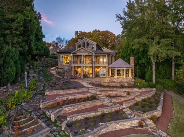 South Carolina Luxury Redefined: Neal Prince & Partners Estate with Stunning Mountain Lake Charm for $5 Million