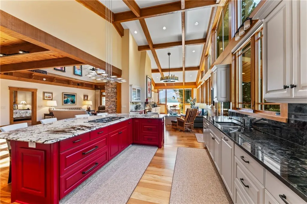 Breathtaking Architectural Gem at 207 Passion Flower Way Combines Modern Design and Mountain Lake Serenity 7