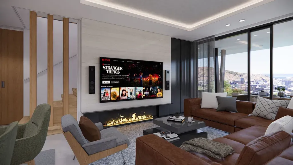 Brook House by Metropole Architects, A Floating Haven of Light, Water, and Sculptural Geometry