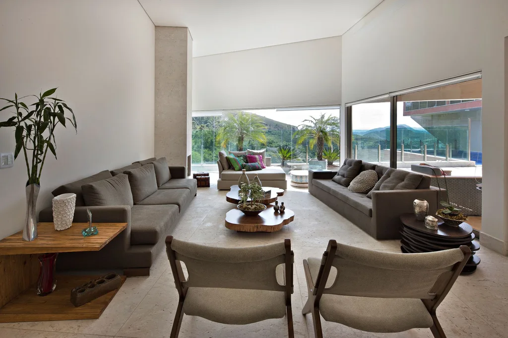 Castela Residence by Anastasia Arquitetos A Sculptural Concrete Home in Harmony with Nature 11